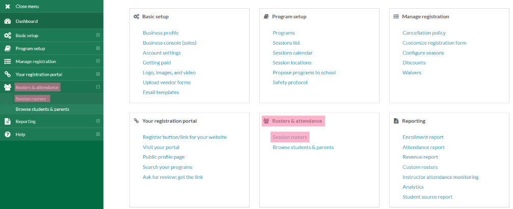 How to assign an instructor to a session and how an instructor can find ...